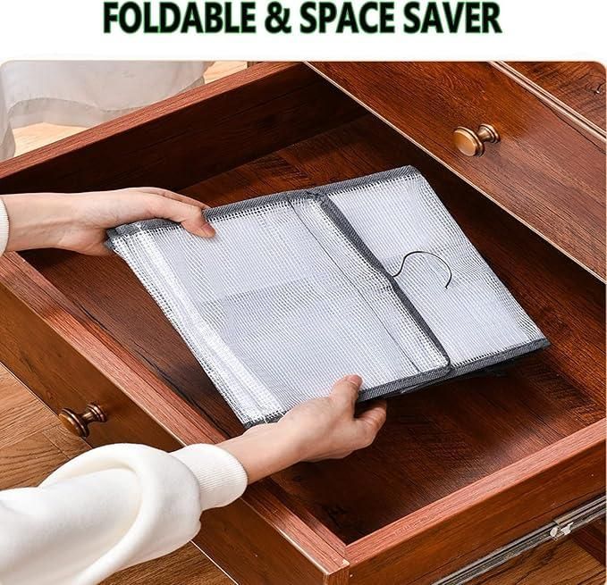 The Ultimate Wardrobe Solution: 6-Slot Hanging Closet Organizer