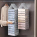The Ultimate Wardrobe Solution: 6-Slot Hanging Closet Organizer